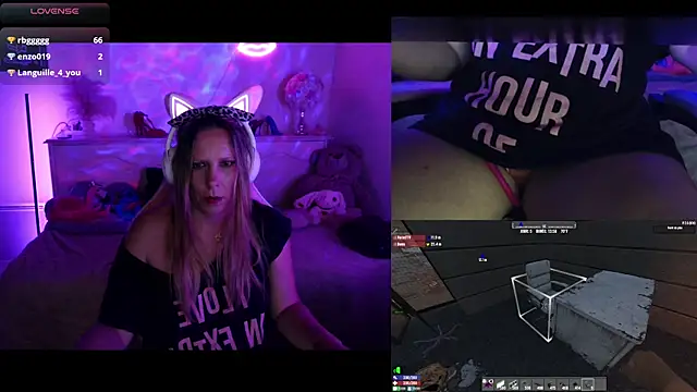 Angie-night webcam