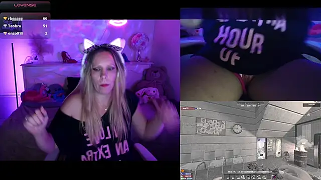 Angie-night webcam