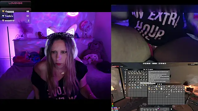 Angie-night webcam
