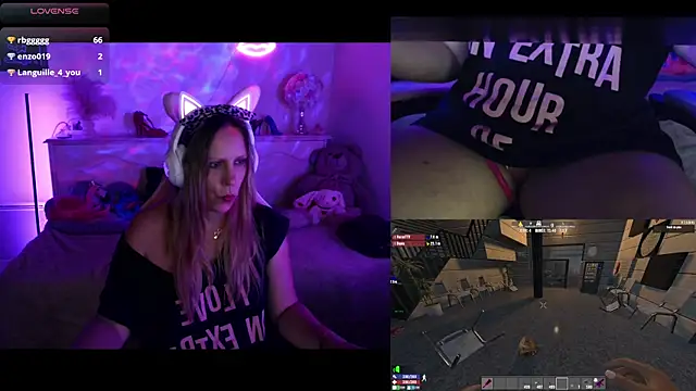 Angie-night webcam
