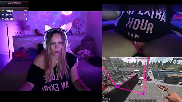 Angie-night webcam