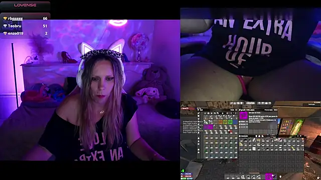 Angie-night webcam