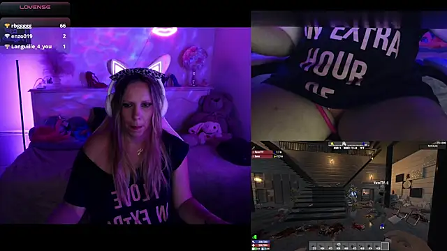 Angie-night webcam
