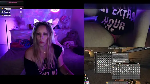 Angie-night webcam