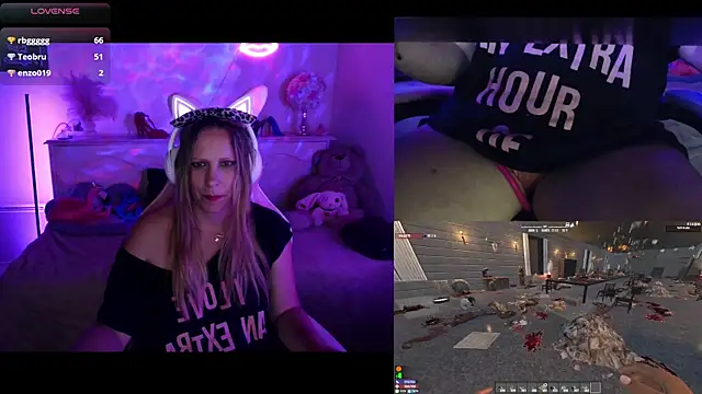 Angie-night webcam