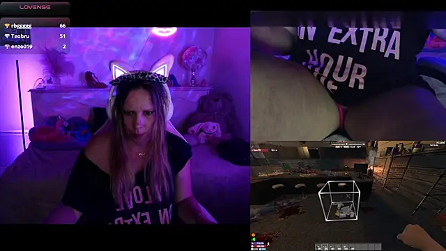 Angie-night webcam