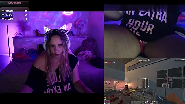 Angie-night webcam