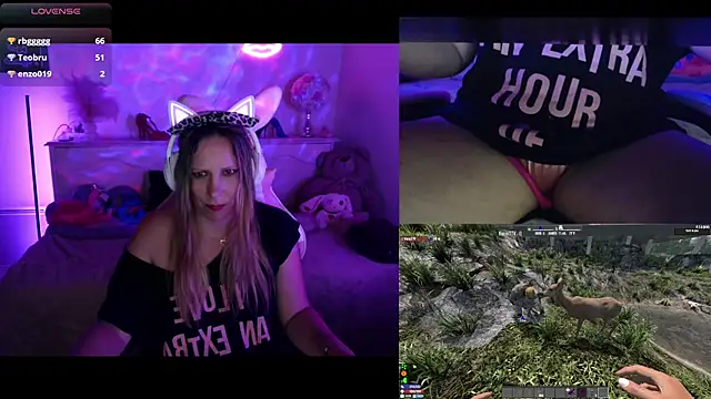 Angie-night webcam