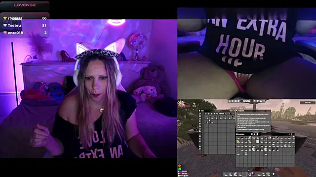 Angie-night webcam