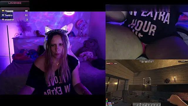 Angie-night webcam