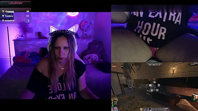 Angie-night webcam