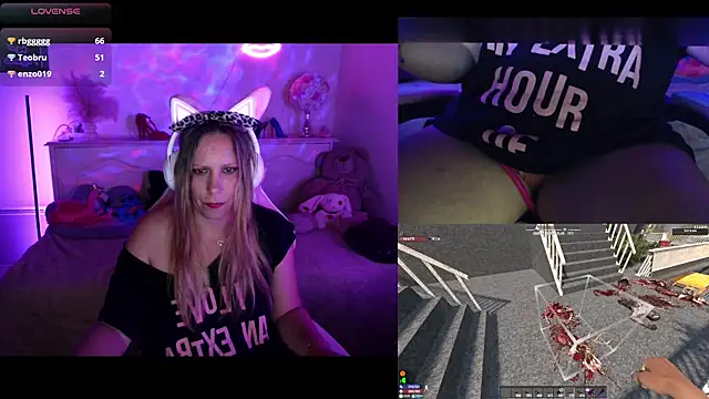 Angie-night webcam