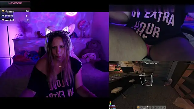 Angie-night webcam