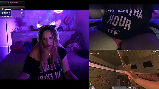 Angie-night webcam