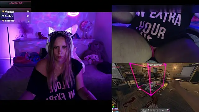 Angie-night webcam