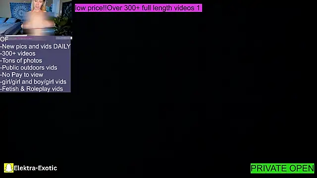 ElektraExotic webcam