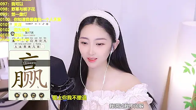 Singer-muzi webcam