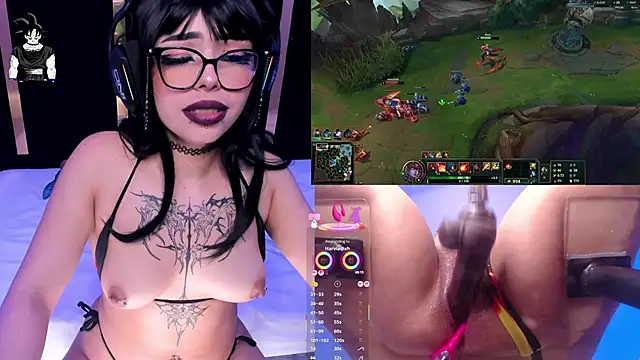 Nyveth live cam on StripChat