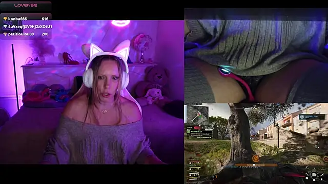 Angie-night webcam