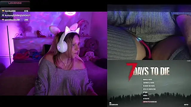 Angie-night webcam