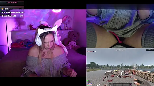 Angie-night webcam
