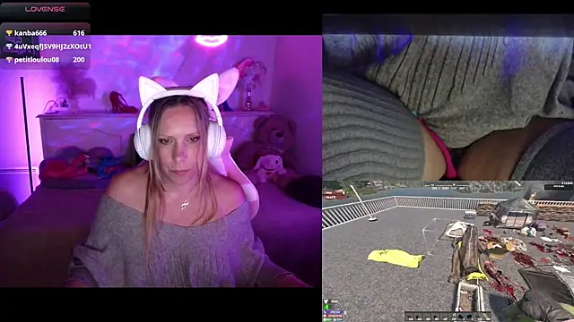 Angie-night webcam