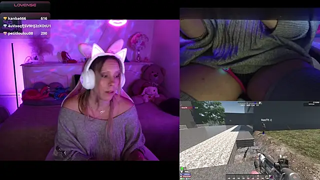 Angie-night webcam