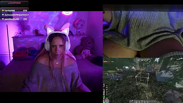 Angie-night webcam