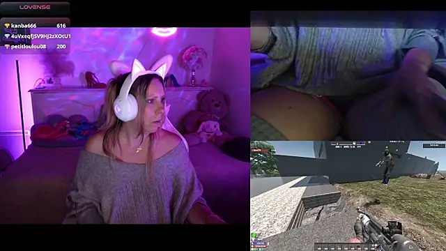 Angie-night webcam