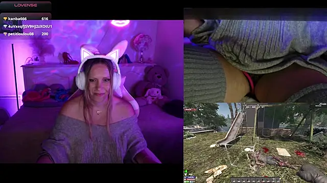 Angie-night webcam