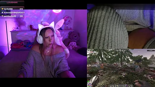 Angie-night webcam