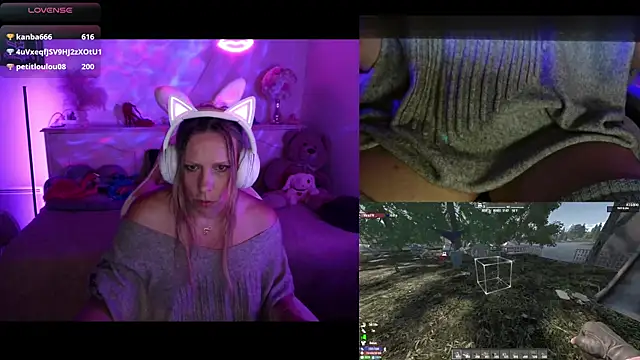 Angie-night webcam
