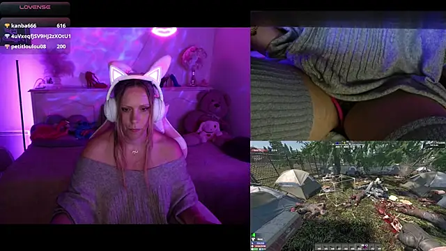 Angie-night webcam