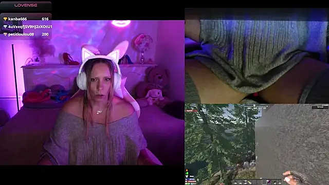 Angie-night webcam