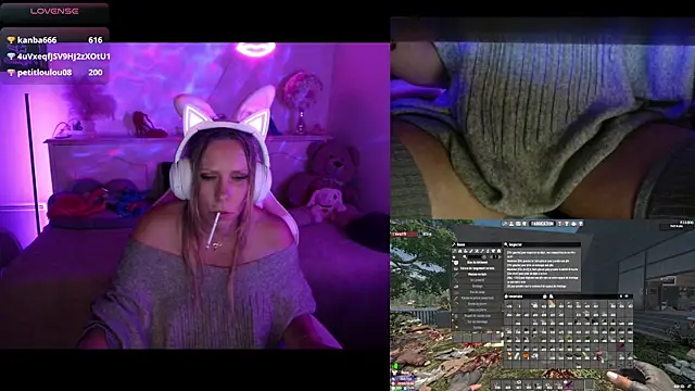 Angie-night webcam