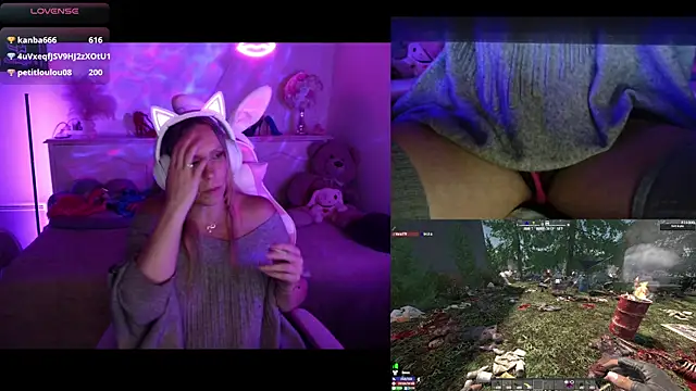 Angie-night webcam