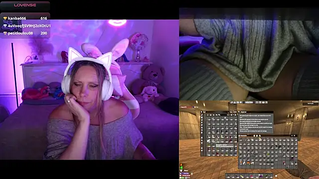 Angie-night webcam