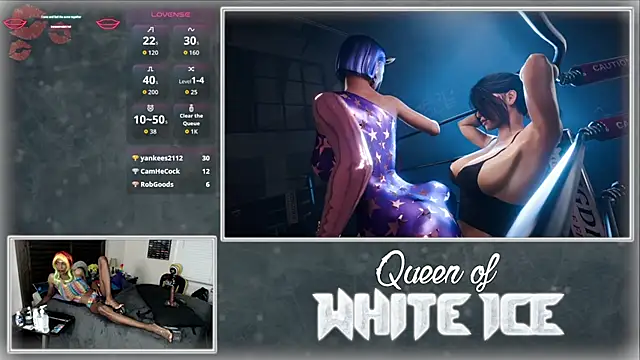 QueenofWhiteIce live cam on StripChat