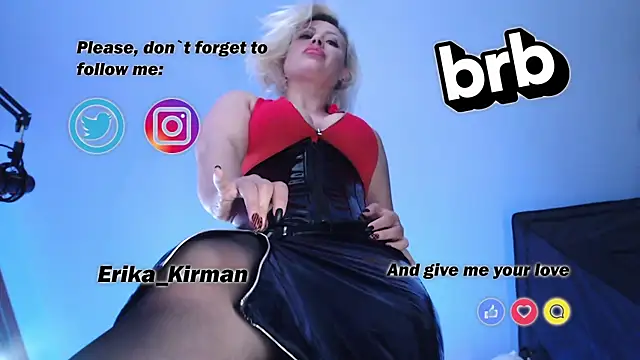 Erika_Kirman live cam on Stripchat