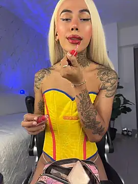miss_tatiana_ (T young) - BIG CUMSHOT AND RIDING HUGE DILDO //GOAL