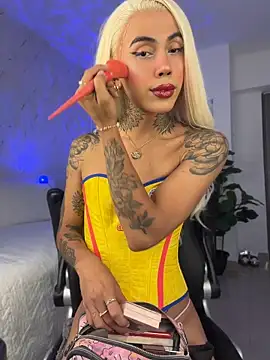 miss_tatiana_ (T young) - BIG CUMSHOT AND RIDING HUGE DILDO //GOAL