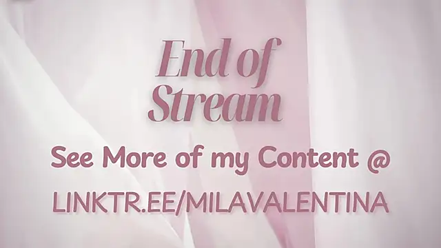 Watch MilaValentina live on EroticFlix - High definition streams