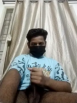 vishal-hyderabad (M twink) - Full naked and jerk 💦