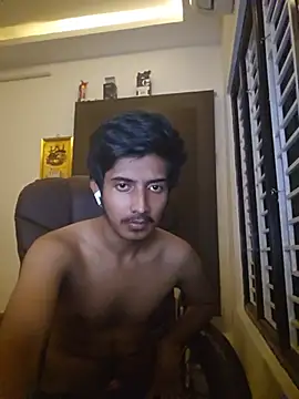 tamil_guy007 (M twink) - Cum show with oil in public