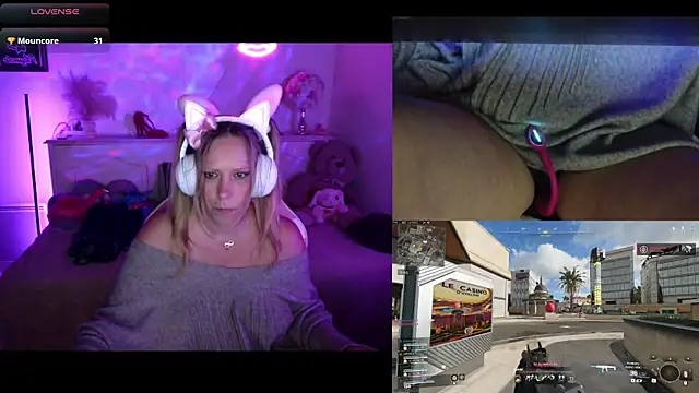 Angie-night webcam