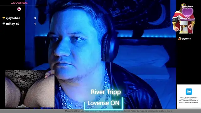 rivertripp (T young) - strip and cum show