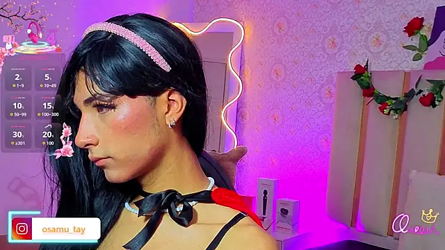 osamu_tay (M twink) - put oil in my asshole + control domi x10
