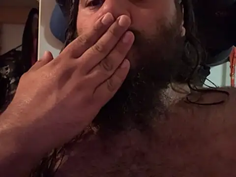 BearManChris live sex cam