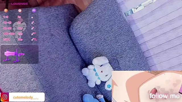 melody-chers (F teen) - all naked sexy vibrate me