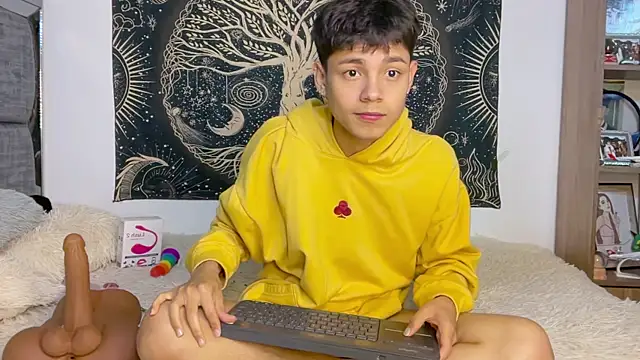 andy_belier23 (M twink) - lovense in my ass